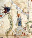 ｜ジェノヴァのポルトラノ海図（部分）