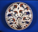 ｜トルコ陶器「多彩色絵皿」

