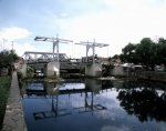 ｜コタ地区のオランダ植民地時代の運河と跳ね橋