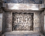 ｜ヴィマラ・ヴァサーヒ寺院、回廊の天井彫刻