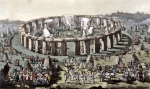｜古代期のストーンヘンジ、1826年