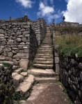 ｜マチュ・ピチュ遺跡、北側の階段
