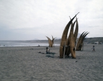 ｜ウアンチャコ海岸の「小さなタツノオトシゴ」と呼ばれる葦船