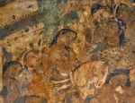 ｜アジャンタ第19仏教窟の壁画

