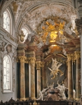 ASAM Egid Quirin｜ロール巡礼教会の内陣祭壇「聖母被昇天」