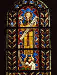 ｜ザンクト・クーニベルト教会のステンドグラス「洗礼者ヨハネ」