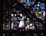 ｜ノートルダム大聖堂 (シャルトル)の後陣回廊窓「聖ヤコブ伝」（部分）