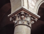 ｜サン＝ジュリアン大聖堂「アンジュー王家の身廊」の柱頭