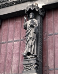LUZARCHES Robert de｜ノートルダム大聖堂 (アミアン)の西正面中央扉口中央柱「美しき神」