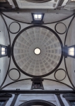 ｜サン・ロレンツォ教会のメディチ家礼拝堂の穹窿