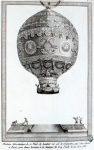 ｜パリで打ち上げられたバルーン、1783年10月19日