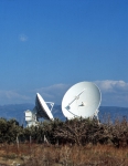 ｜ギリシアのテルモピュライにある衛星追跡ステーション