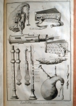DIDEROT Denis & D’ALEMBERT Jean Le Rond｜楽器製造業：管楽器、ミュゼットパイプ、風笛（百科全書より）