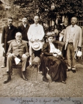 ｜北里柴三郎博士、コッホと夫人、1908年8月2日日本にて